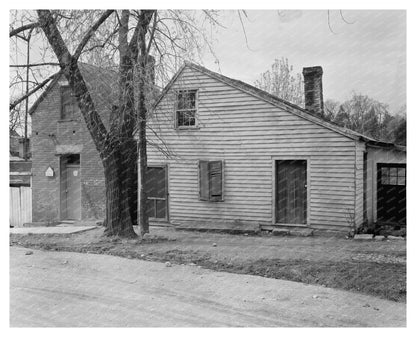 Historic Cabin, Falmouth VA, 1930s Architectural Survey