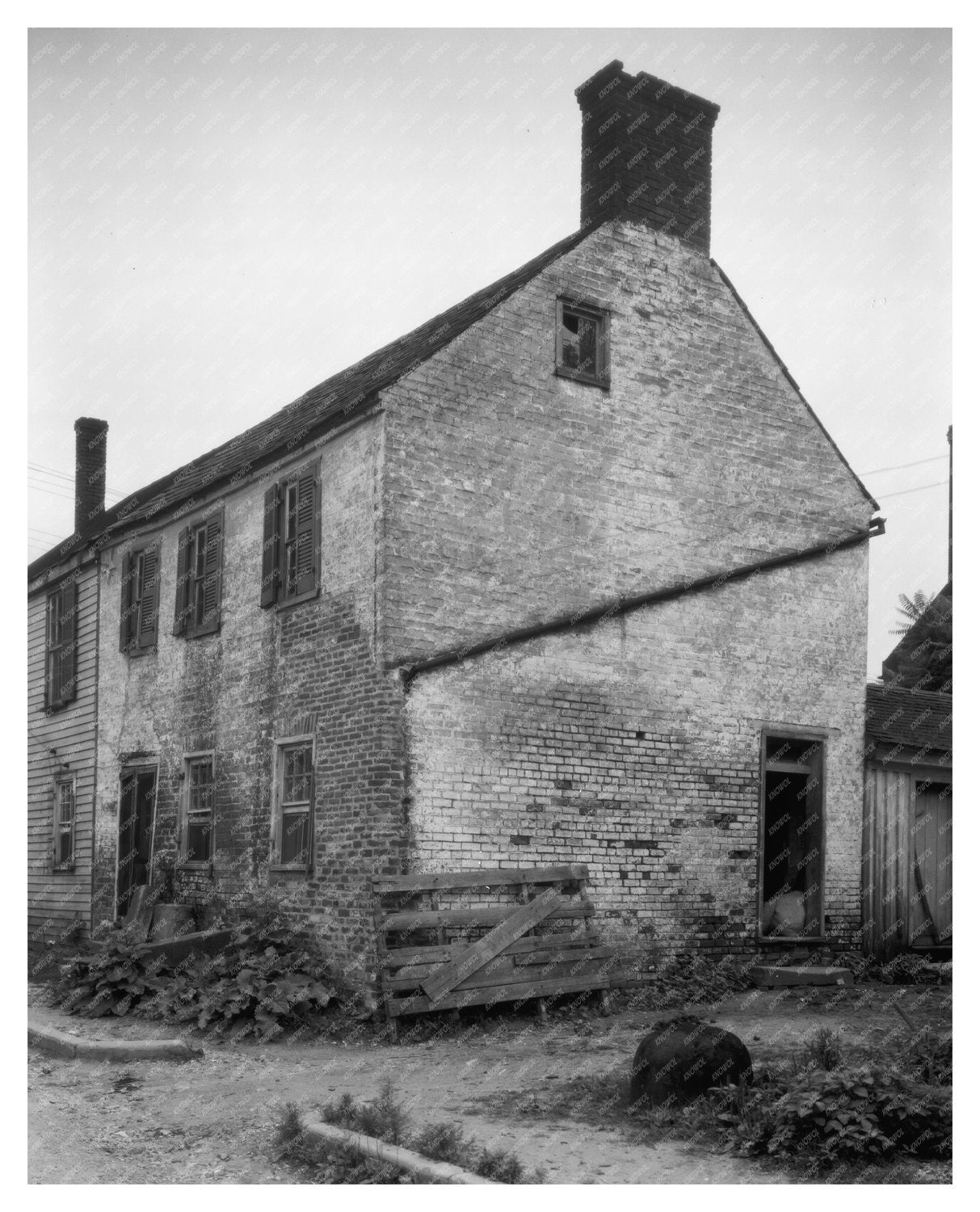 Falmouth, VA Warehouse Photo from 1953 Architectural Survey