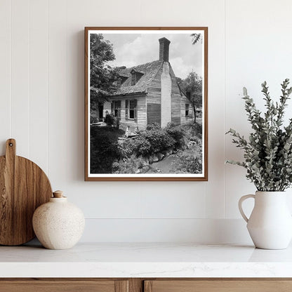 Ruins of Hills House, Falmouth VA, 1928 Photograph