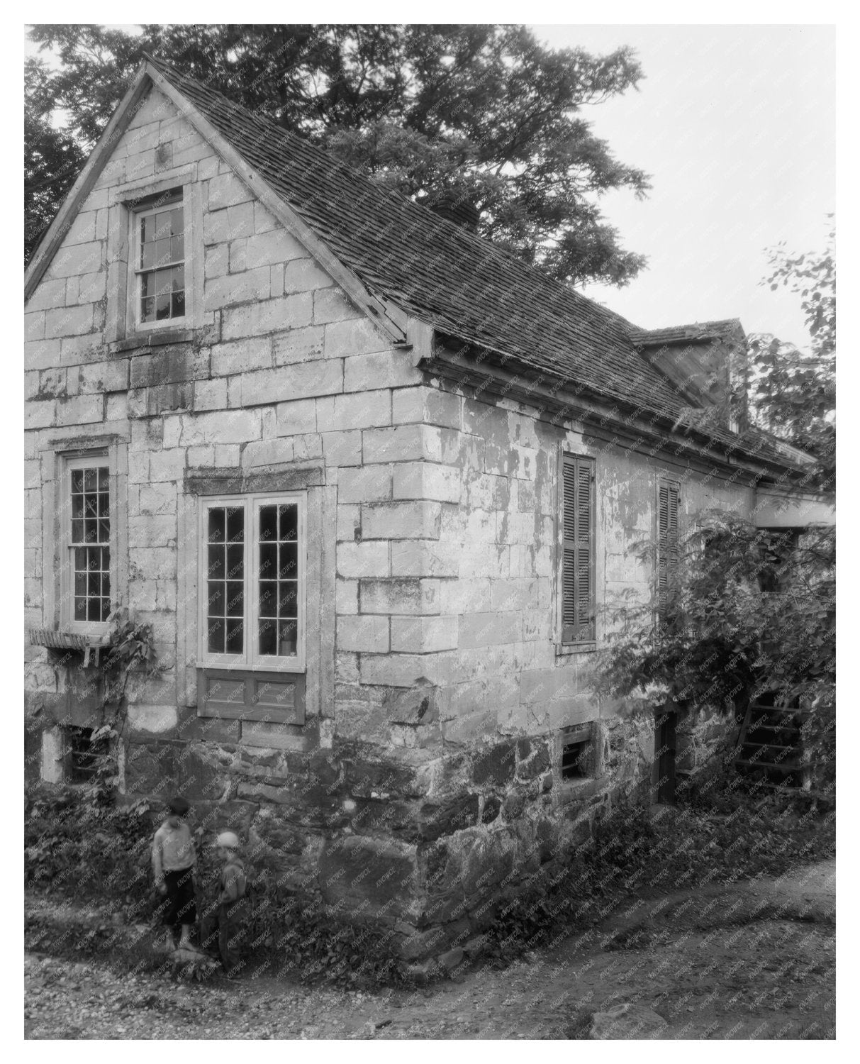Vintage Falmouth Bakery Photo, Stafford County, VA 1900s