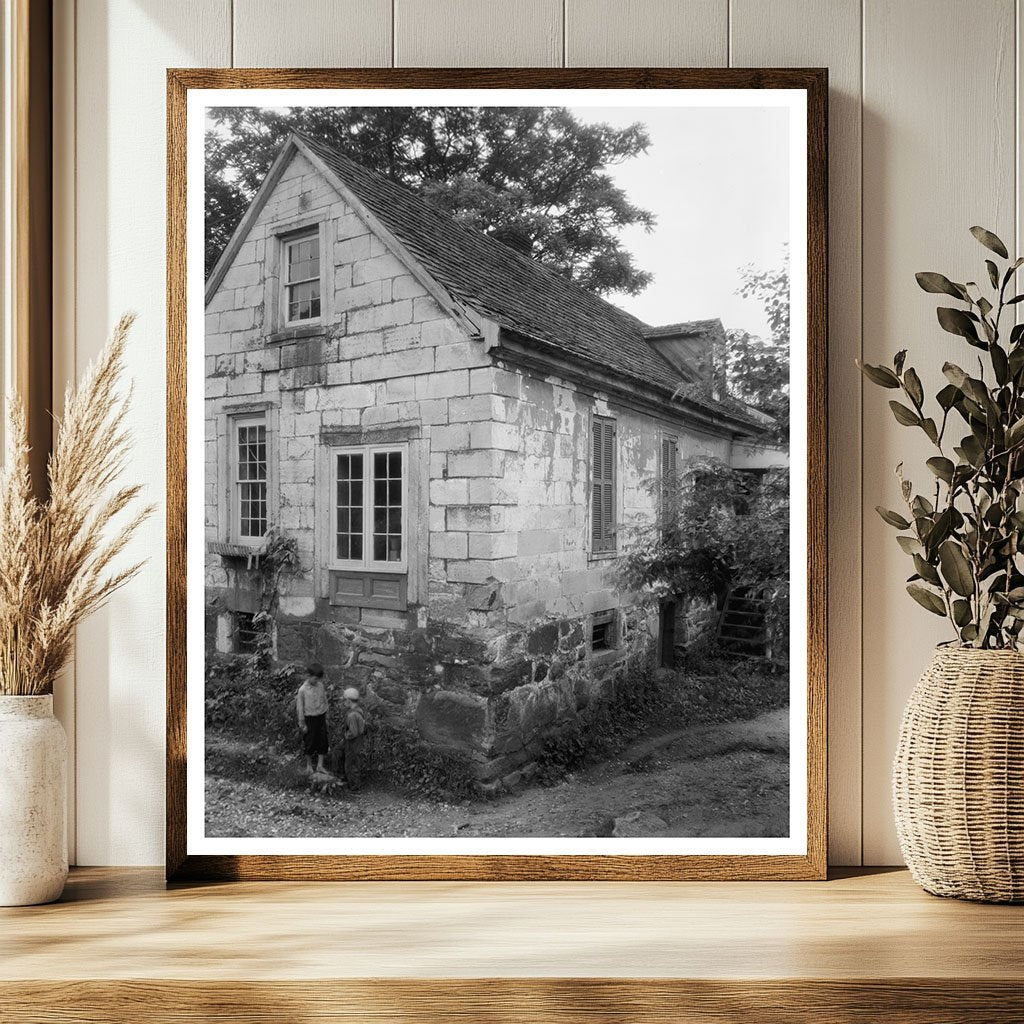 Vintage Falmouth Bakery Photo, Stafford County, VA 1900s