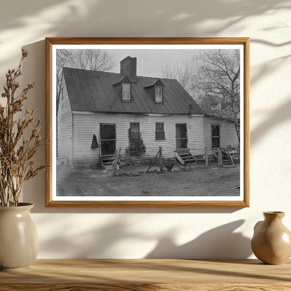 Falmouth, VA Cabin Photo from Carnegie Survey, 1953