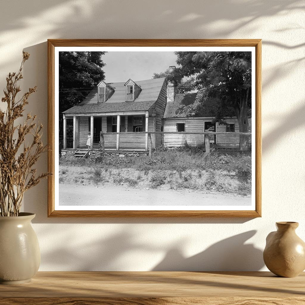 Falmouth, VA Vintage Architecture Photo, 1900s