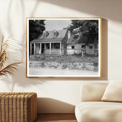 Falmouth, VA Vintage Architecture Photo, 1900s