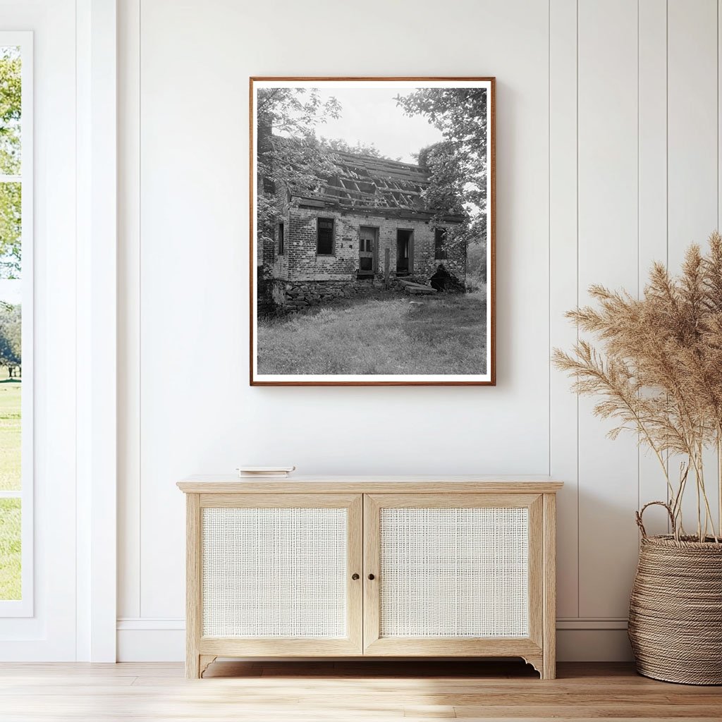 Falmouth, VA Vintage Architecture Photo - 1930s