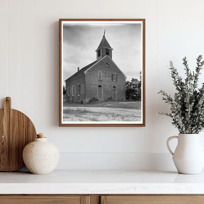 Historic Church in Falmouth, VA - Early 20th Century