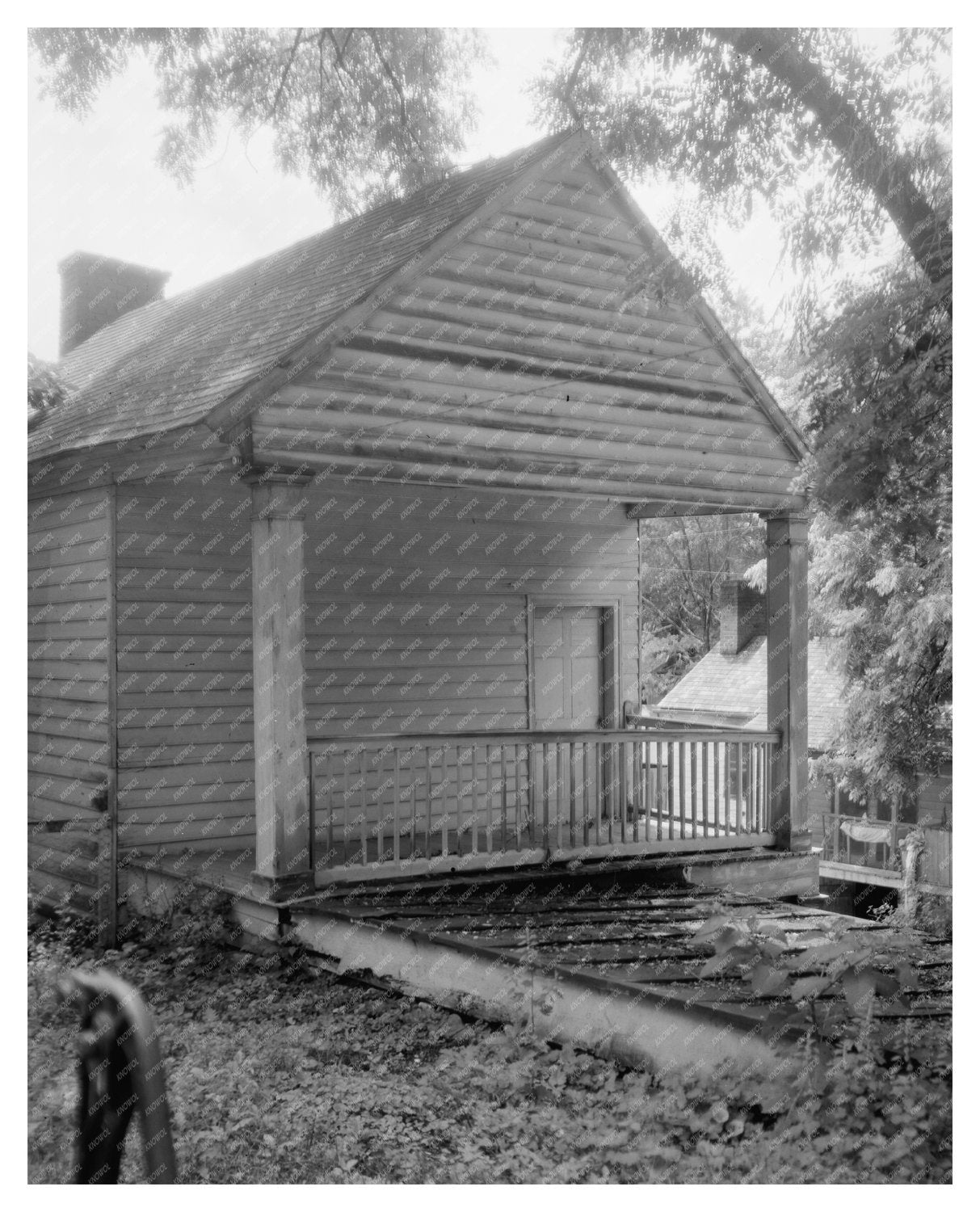 Fredericksburg VA Mansion Photo, 1837 Architectural History