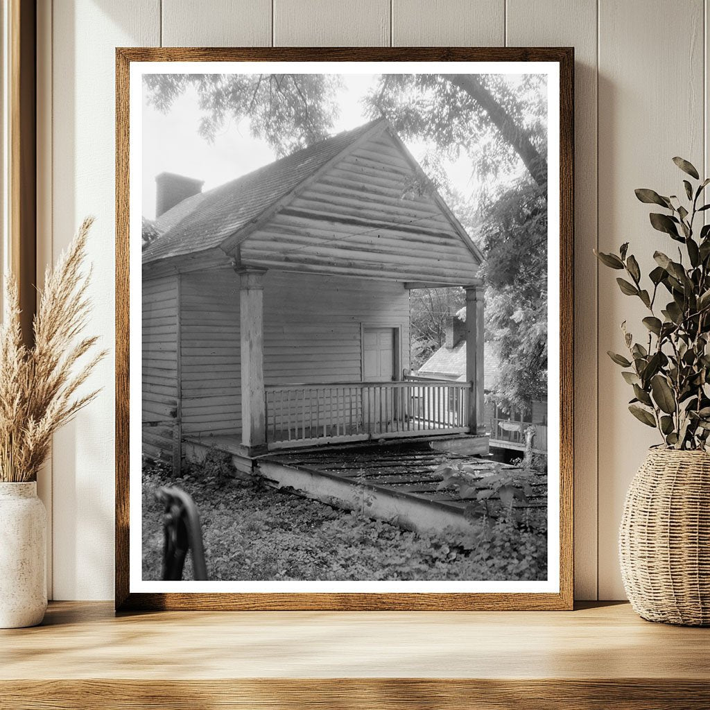 Fredericksburg VA Mansion Photo, 1837 Architectural History