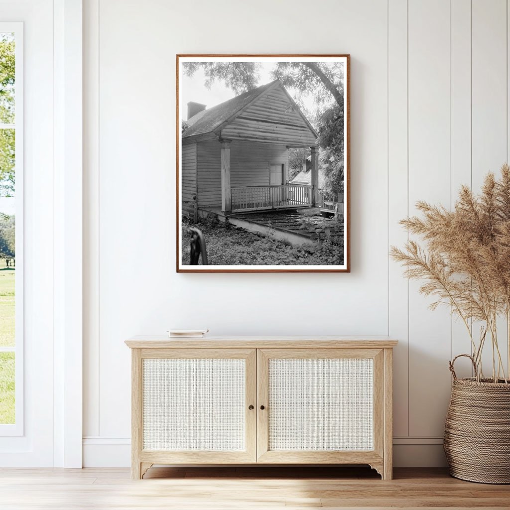 Fredericksburg VA Mansion Photo, 1837 Architectural History