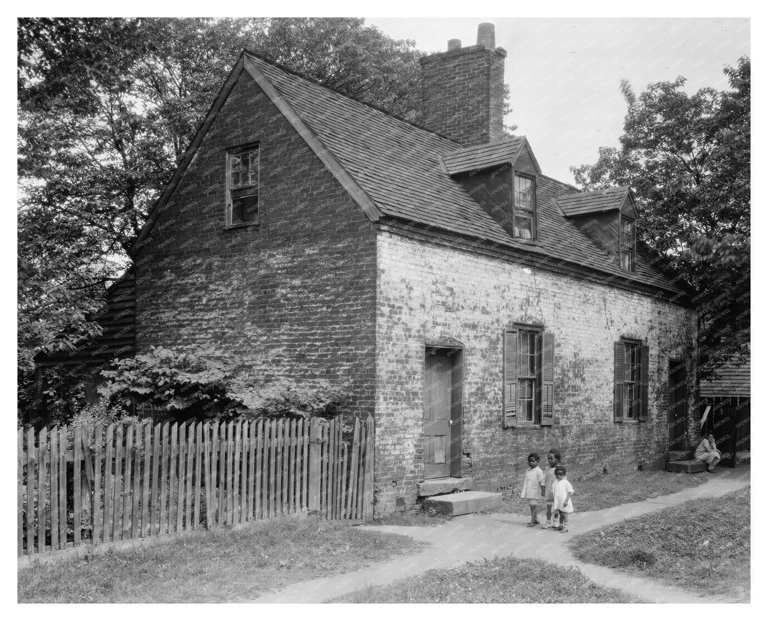 Fredericksburg VA Vintage Photo from 1910s Architecture Surv