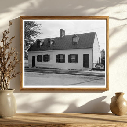 Fredericksburg VA Architecture 1910s Vintage Photo