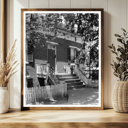 Fredericksburg VA Architecture Photo, Early 20th Century