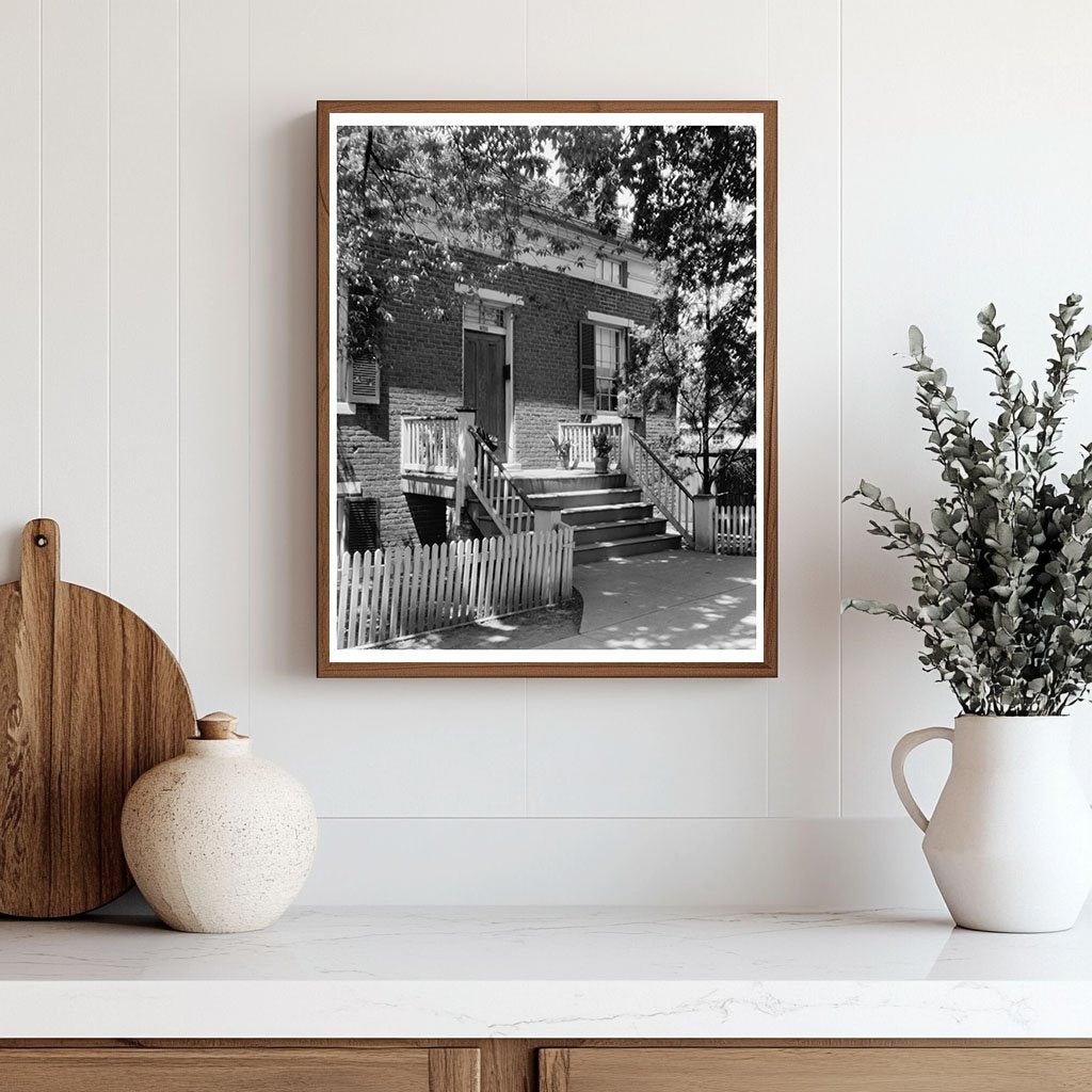 Fredericksburg VA Architecture Photo, Early 20th Century