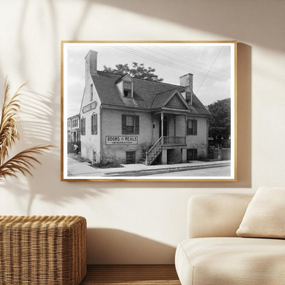 Fredericksburg VA Vintage Home Photo 1953