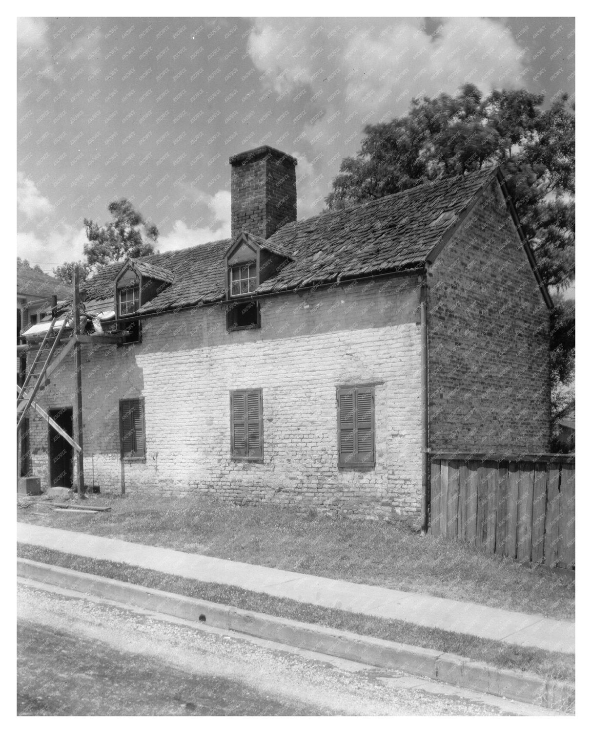 Fredericksburg VA Historic Architecture Photo 1900