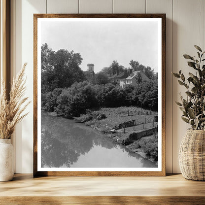 Fredericksburg VA Waterfront Architecture 1900s