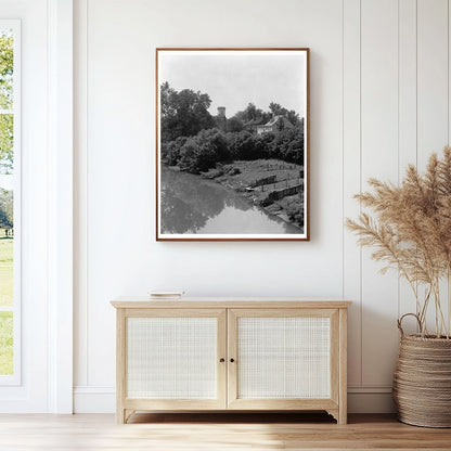 Fredericksburg VA Waterfront Architecture 1900s