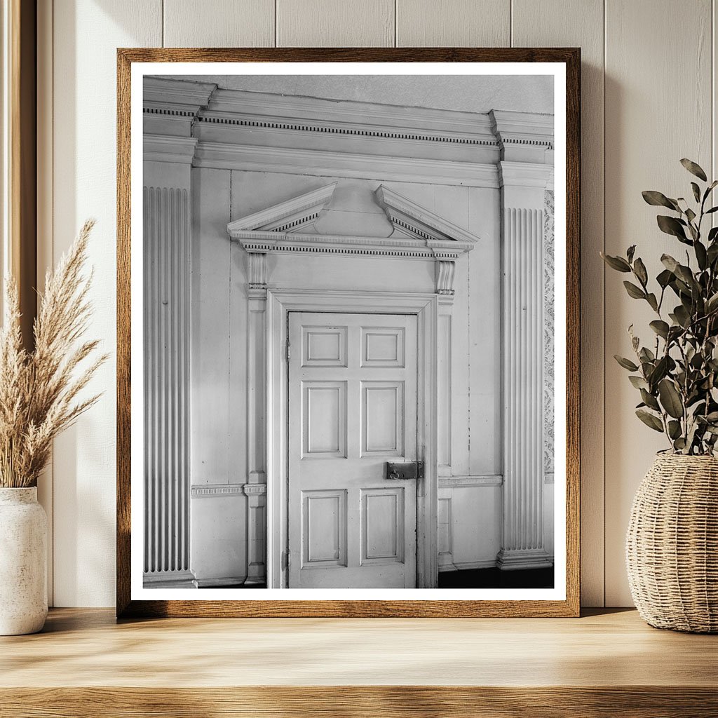 Fredericksburg VA Interior Photograph 1910s Architecture