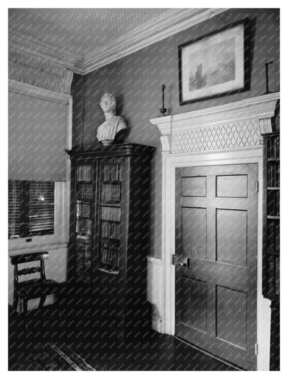 Historic Library Room in Fredericksburg, VA - 1910