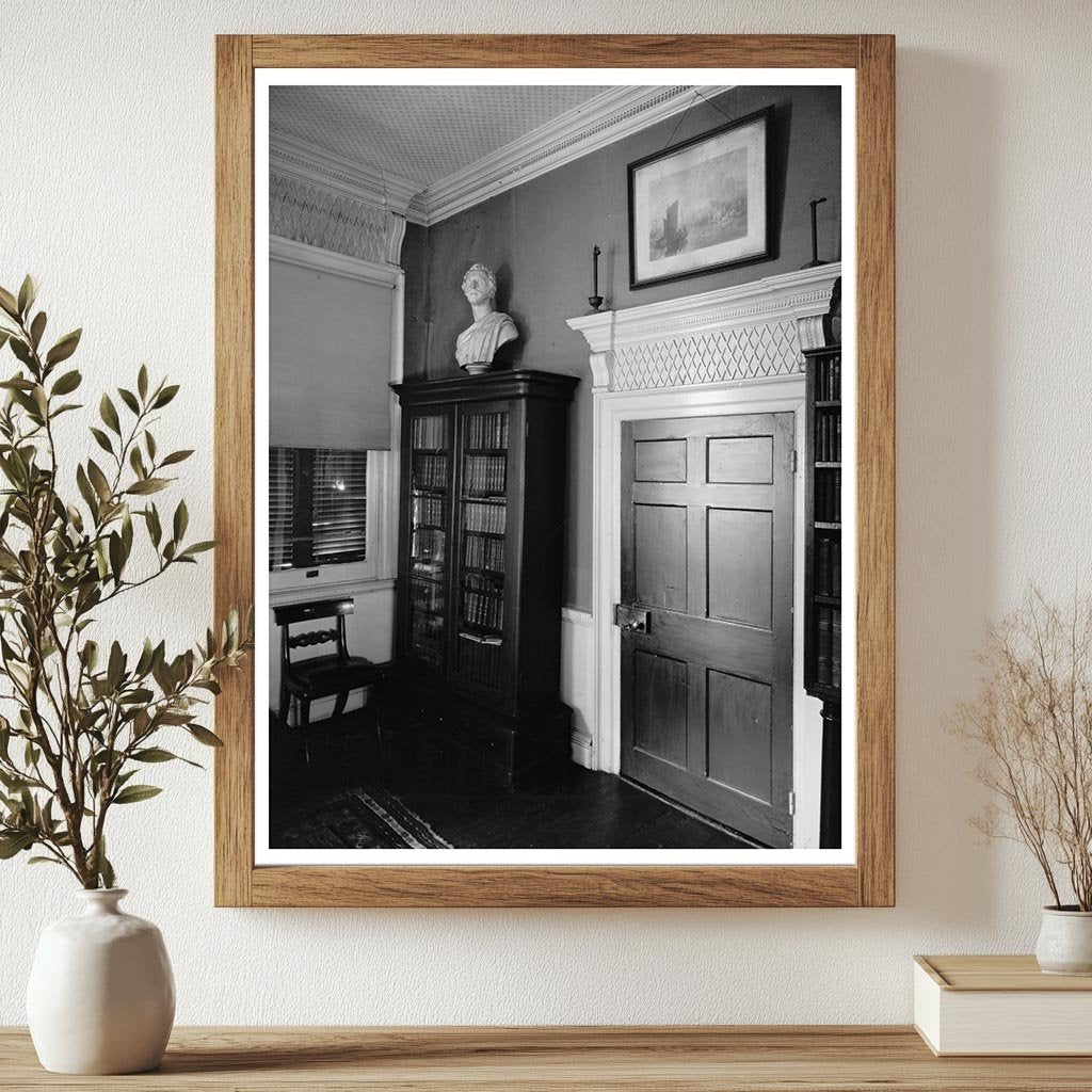 Historic Library Room in Fredericksburg, VA - 1910