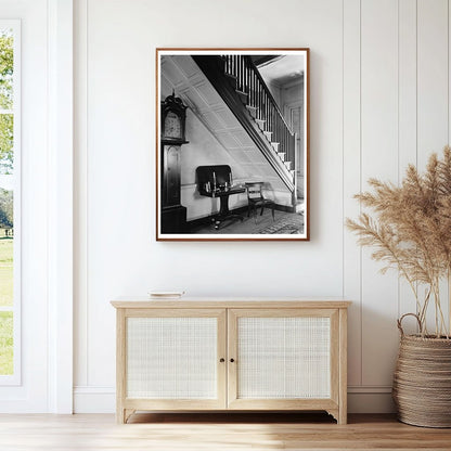 Vintage Interior Scene, Fredericksburg VA, 20th Century