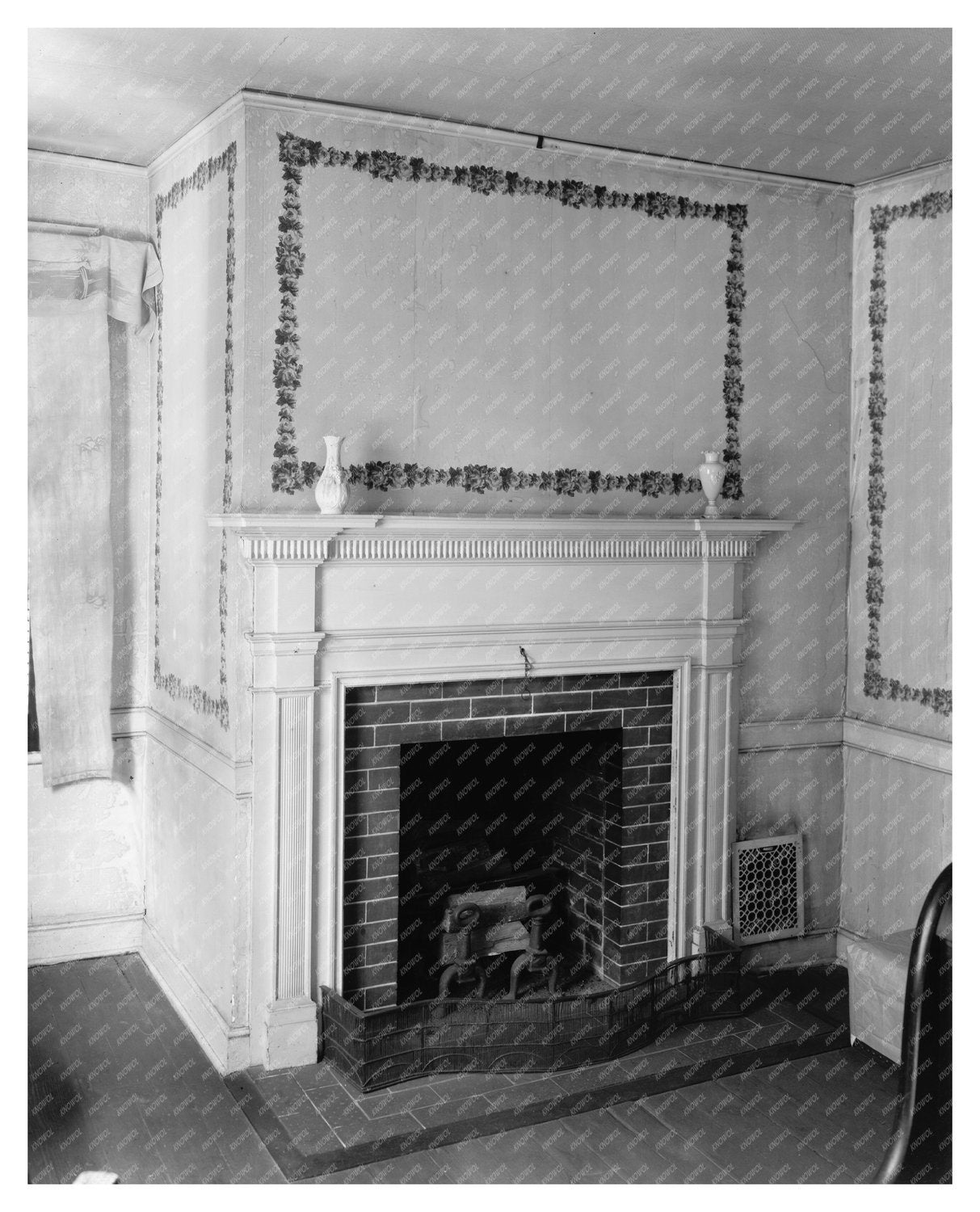 Fredericksburg VA Interior Scene, Early 20th Century