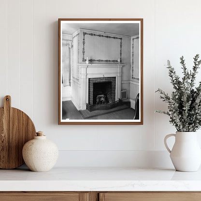 Fredericksburg VA Interior Scene, Early 20th Century