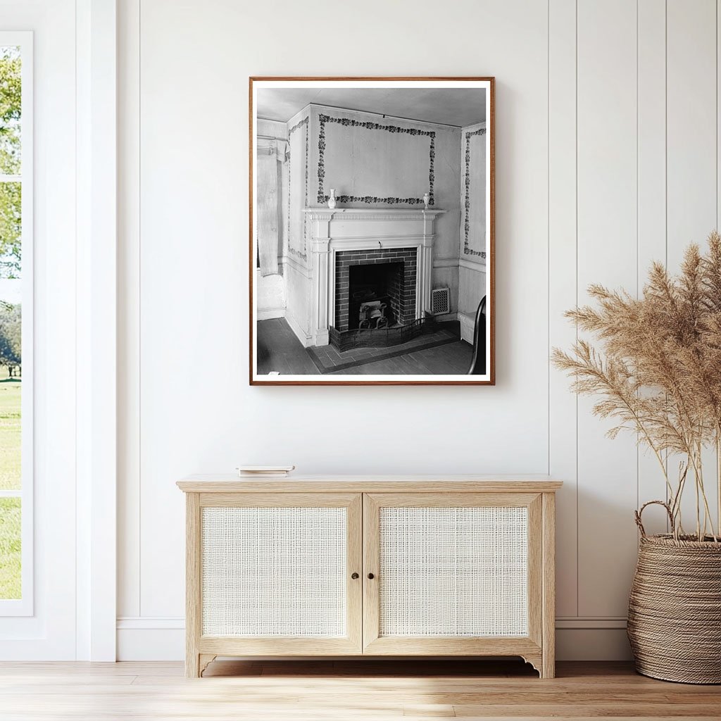 Fredericksburg VA Interior Scene, Early 20th Century