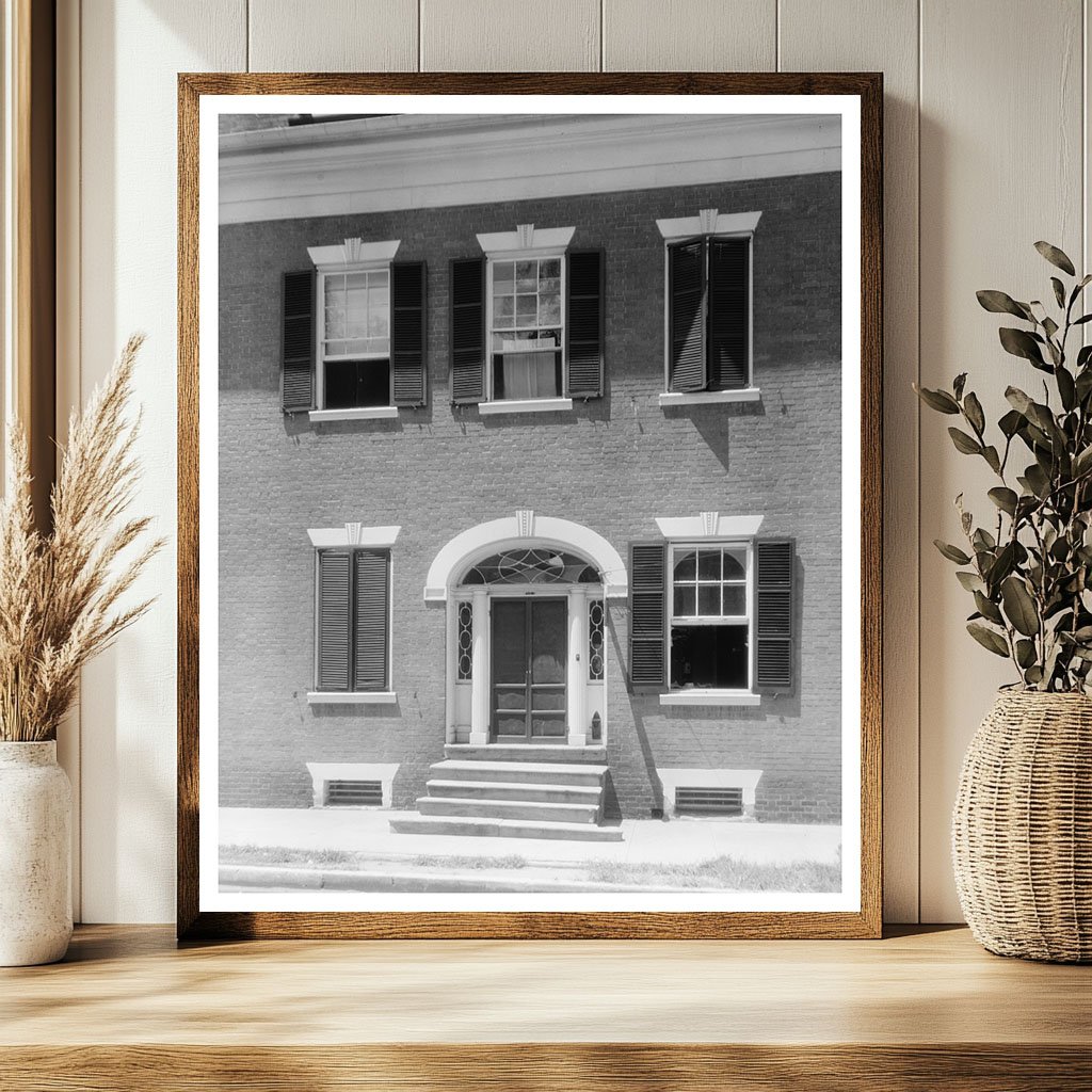 Fredericksburg VA Architecture Detail, 20th Century