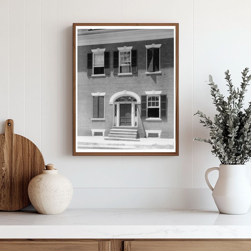 Fredericksburg VA Architecture Detail, 20th Century