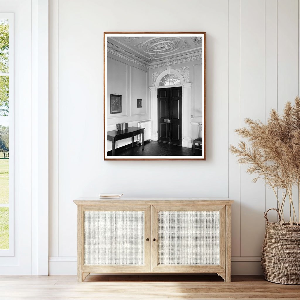 1953 Vintage Photo of Fredericksburgs Entrance Hall