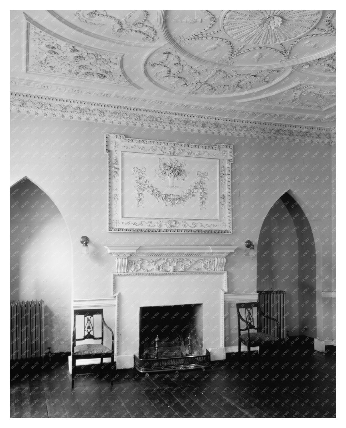 Fredericksburg VA Interior Architecture, Early 20th Century