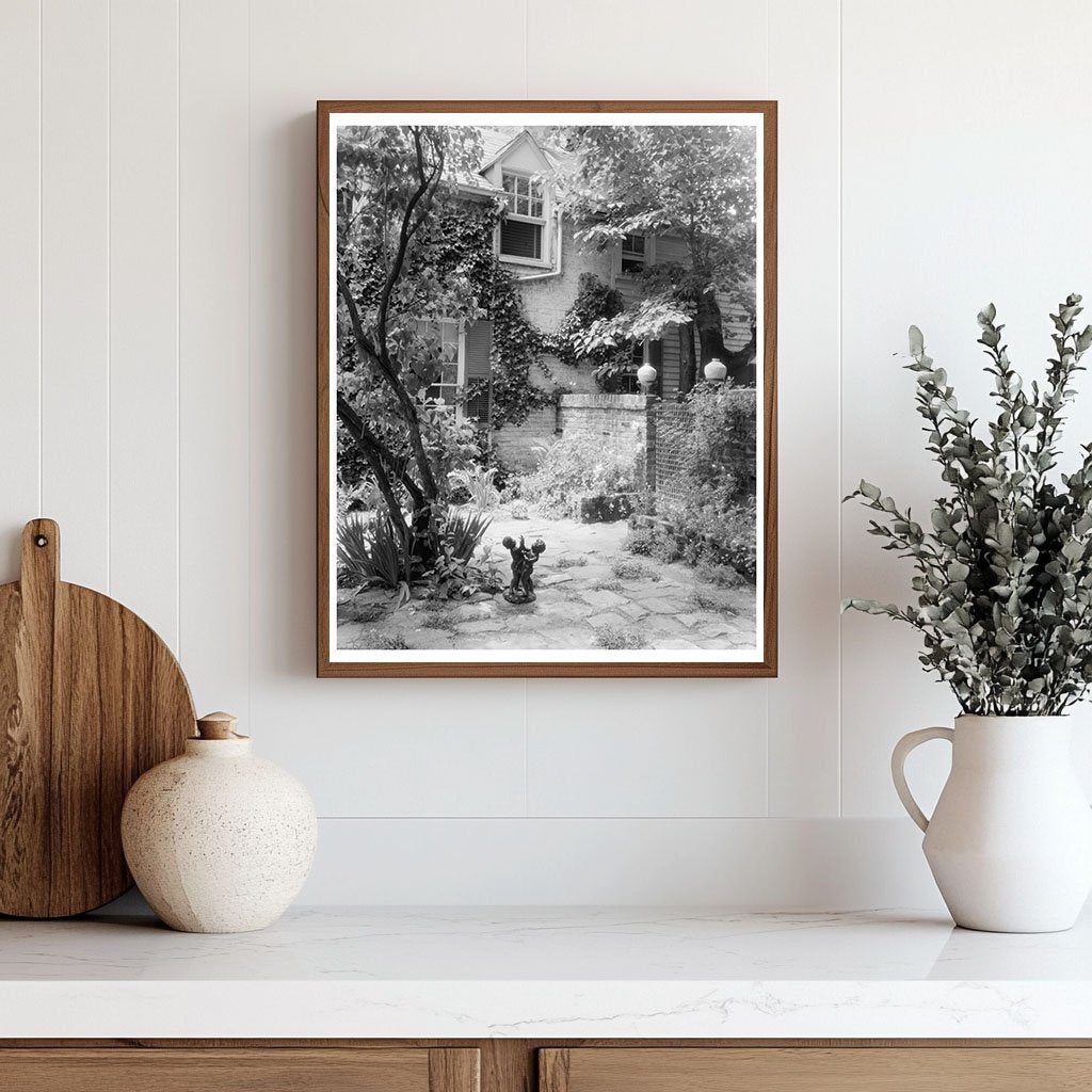 Fredericksburg VA Stone Terrace Photo, 20th Century