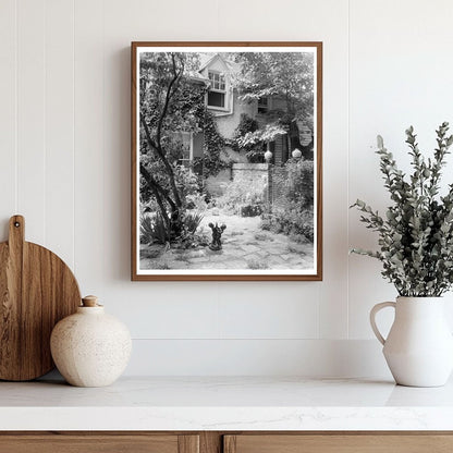 Fredericksburg VA Stone Terrace Photo, 20th Century