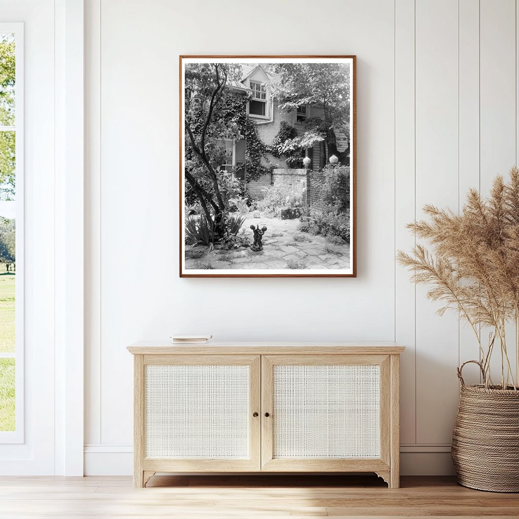 Fredericksburg VA Stone Terrace Photo, 20th Century