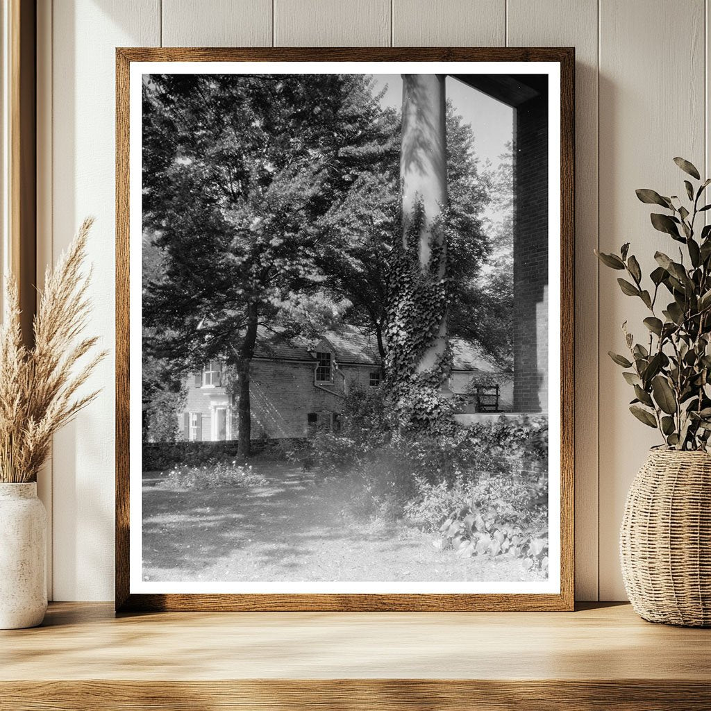 Historic Lang Garden Photo, Fredericksburg VA, Early 1900s