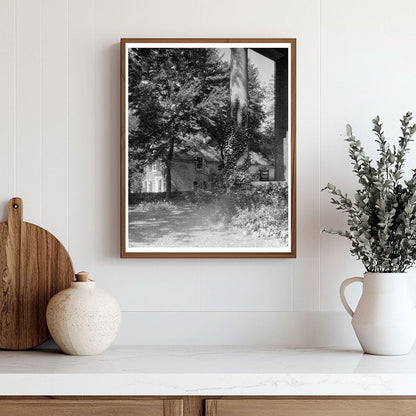 Historic Lang Garden Photo, Fredericksburg VA, Early 1900s