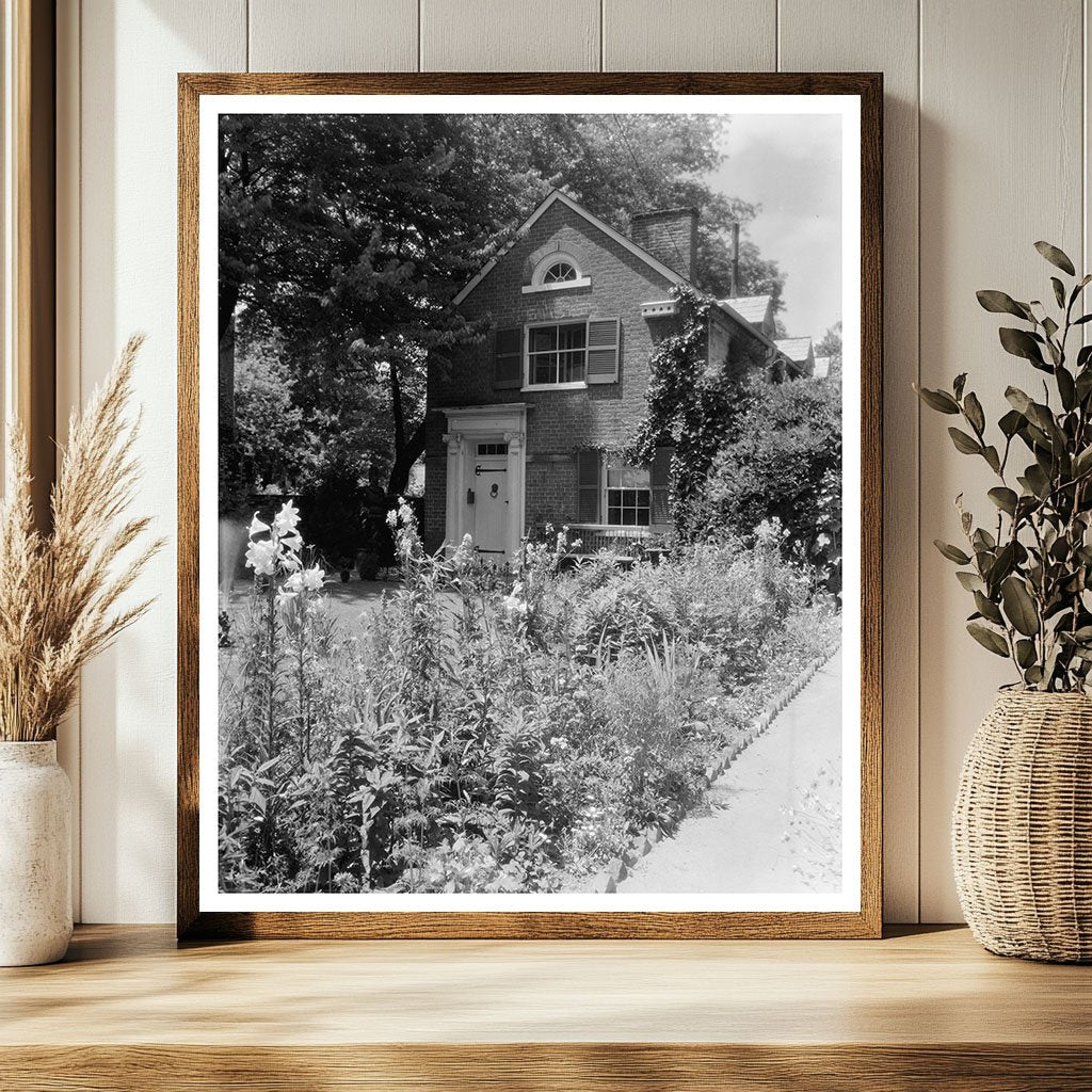 Fredericksburg VA Architecture, 1953 Historic Photo