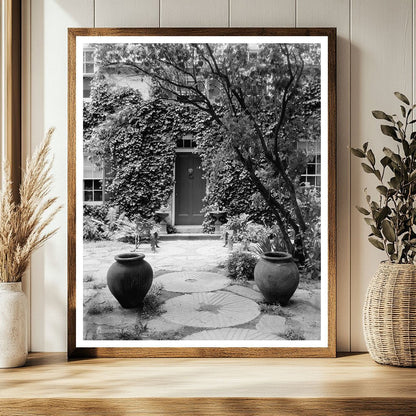 Fredericksburg VA Vintage Home and Garden Photo 20th Century