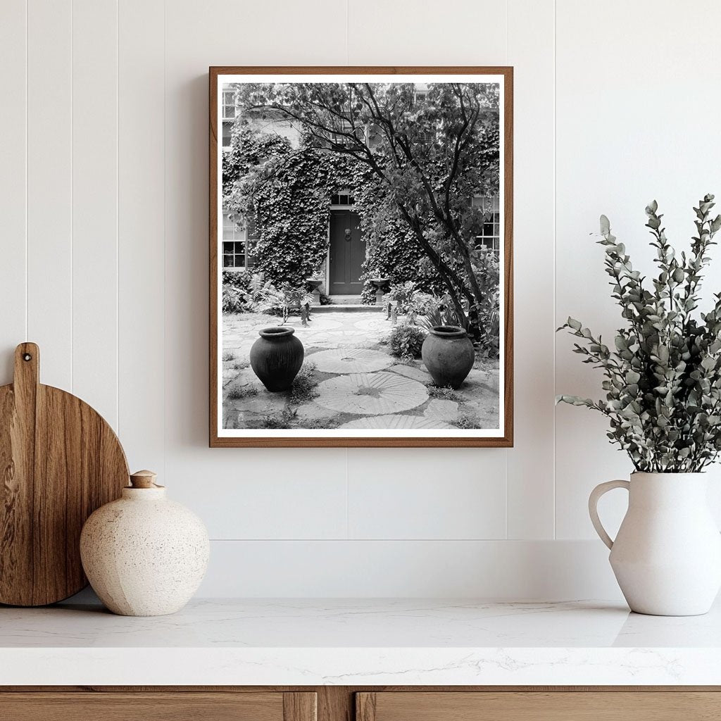 Fredericksburg VA Vintage Home and Garden Photo 20th Century