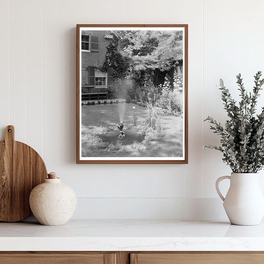 Fredericksburg VA Vintage Architecture & Gardens 20th Centur