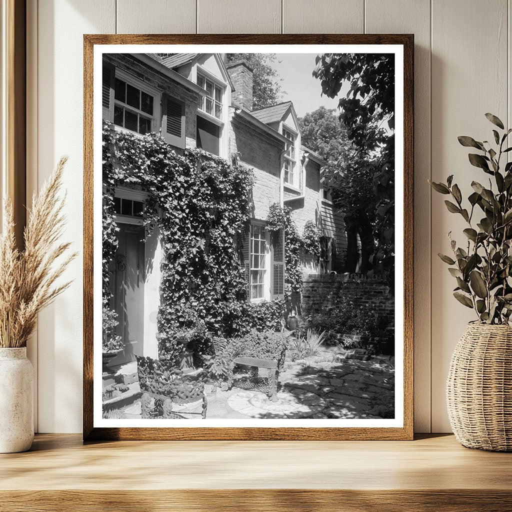 Fredericksburg VA Vintage Architecture Photo 20th Century