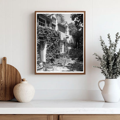 Fredericksburg VA Vintage Architecture Photo 20th Century