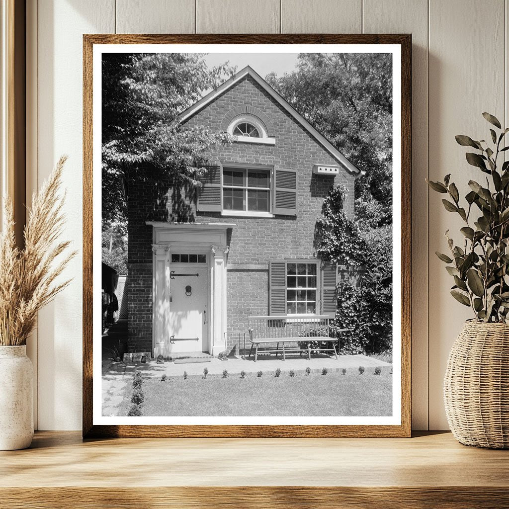 Fredericksburg VA Architecture Photograph, 20th Century