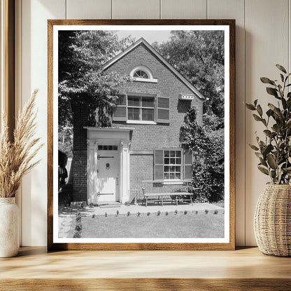 Fredericksburg VA Architecture Photograph, 20th Century