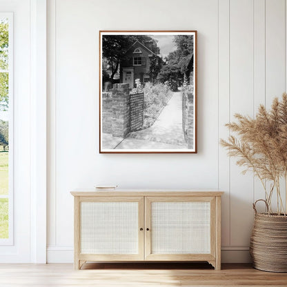 Fredericksburg VA Gates and Gardens, Early 20th Century