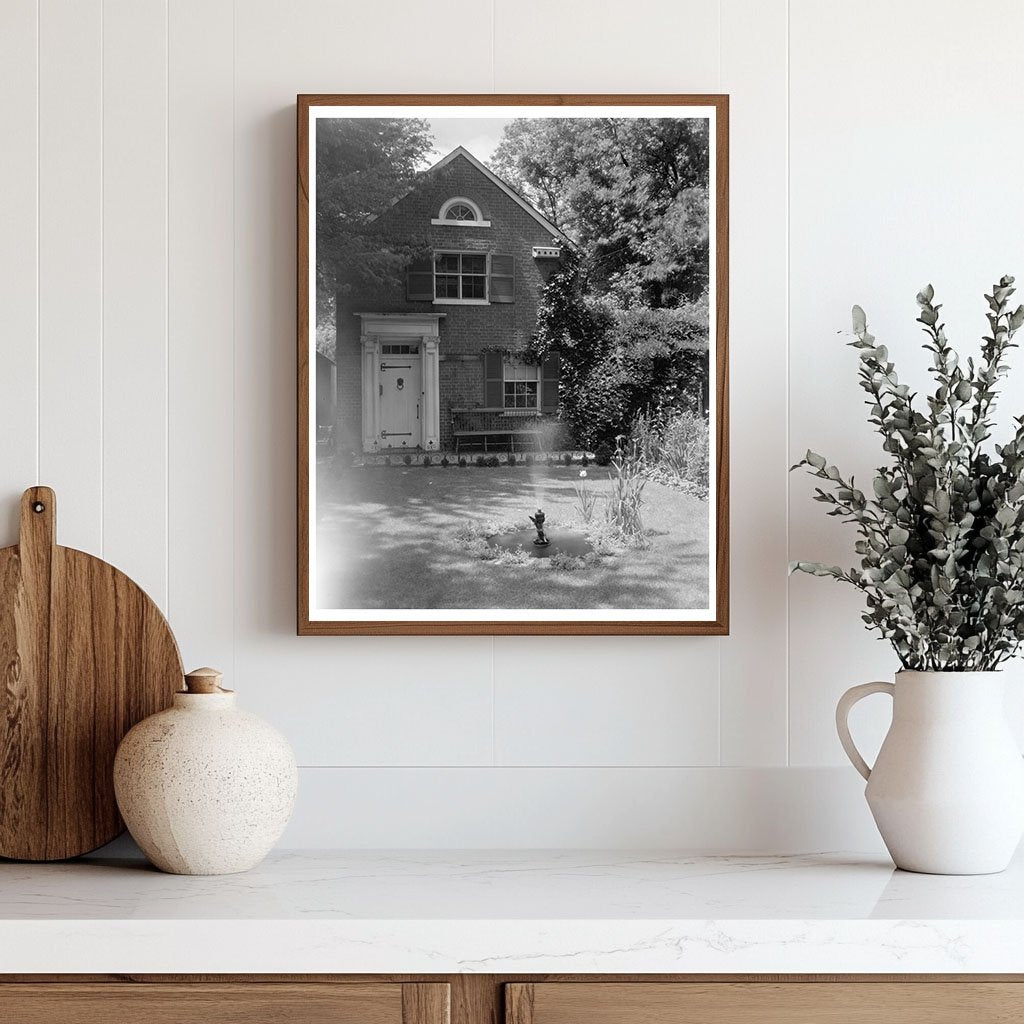 Fredericksburg VA Historic House Photography 20th Century