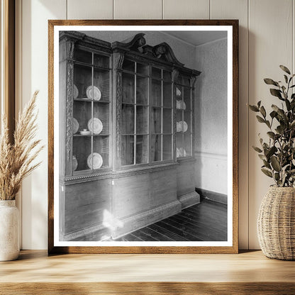 Fredericksburg VA Interior Photo, Carnegie Survey 20th Centu