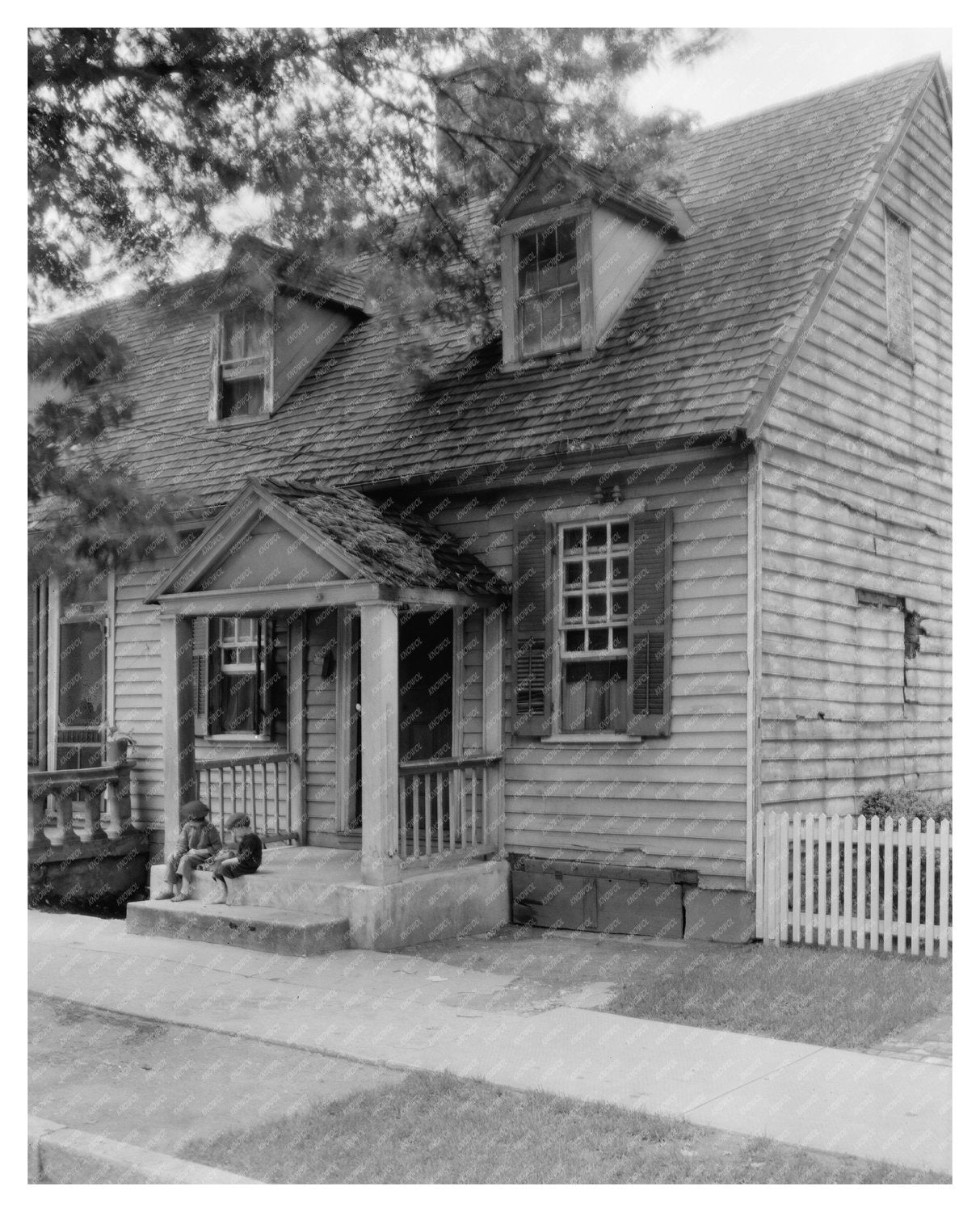 Fredericksburg VA Row Houses Architecture 20th Century