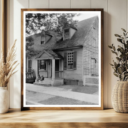 Fredericksburg VA Row Houses Architecture 20th Century